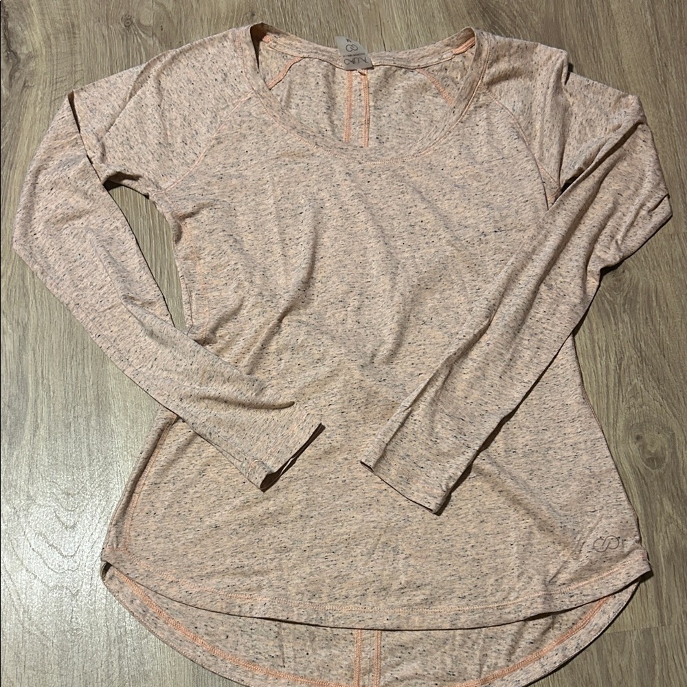 CALIA by Carrie Underwood Soft Peach Long Sleeve Tee